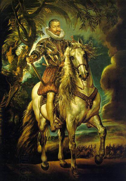 Peter Paul Rubens Equestrian Portrait of the Duke of Lerma, oil painting picture